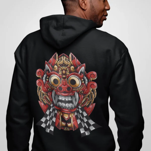 Streetwear Balinese Mask Urban Hoodie