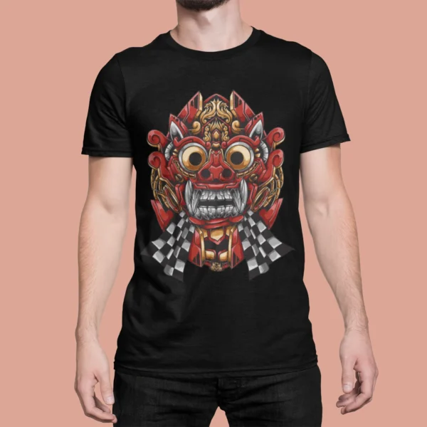 Streetwear Balinese Mask Urban T-shirt
