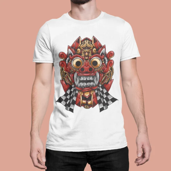 Streetwear Balinese Mask Urban T-shirt