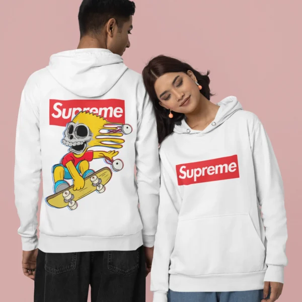 Streetwear Bart Simpson 10 Supreme Hoodie