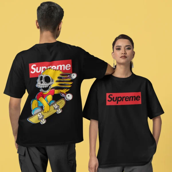 Streetwear Bart Simpson 10 Supreme T-shirt