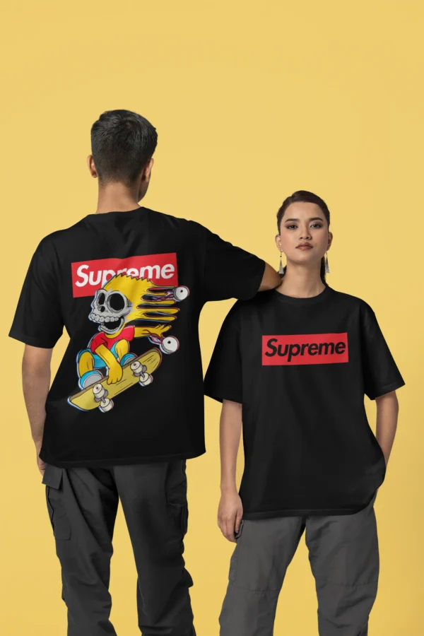 Streetwear Bart Simpson 10 Supreme T-shirt