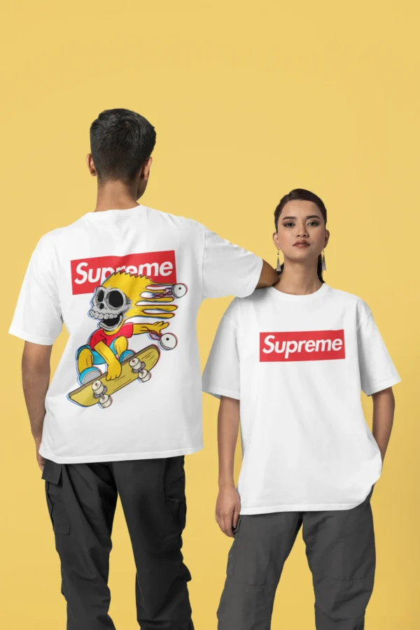 Streetwear Bart Simpson 10 Supreme T-shirt