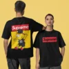 Streetwear Bart Simpson 2 Supreme T-shirt