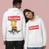 Streetwear Bart Simpson 3 Supreme Hoodie