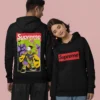 Streetwear Bart Simpson 5 Supreme Hoodie