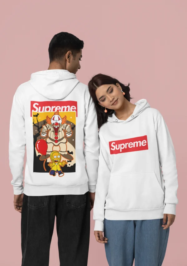 Streetwear Bart Simpson 6 Supreme Hoodie