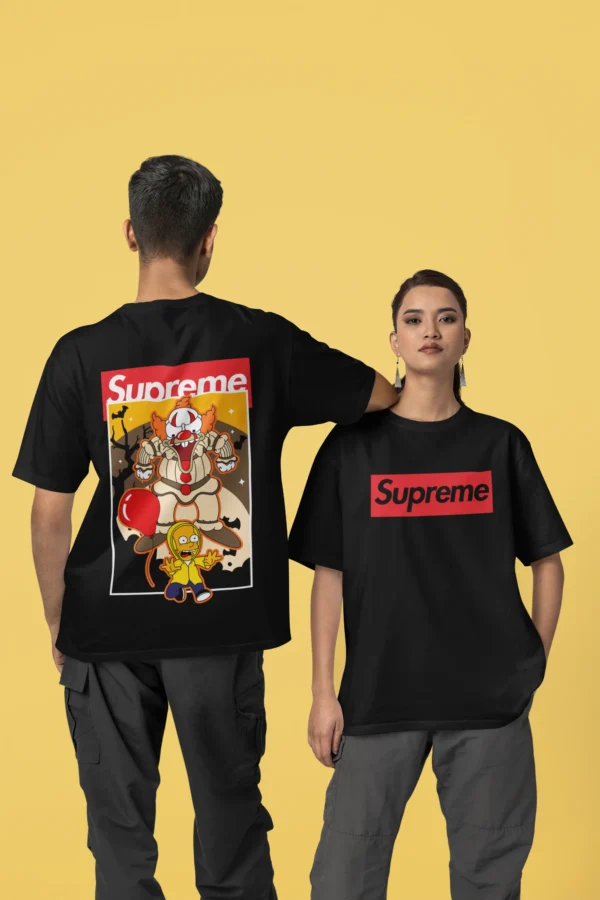 Streetwear Bart Simpson 6 Supreme T-shirt