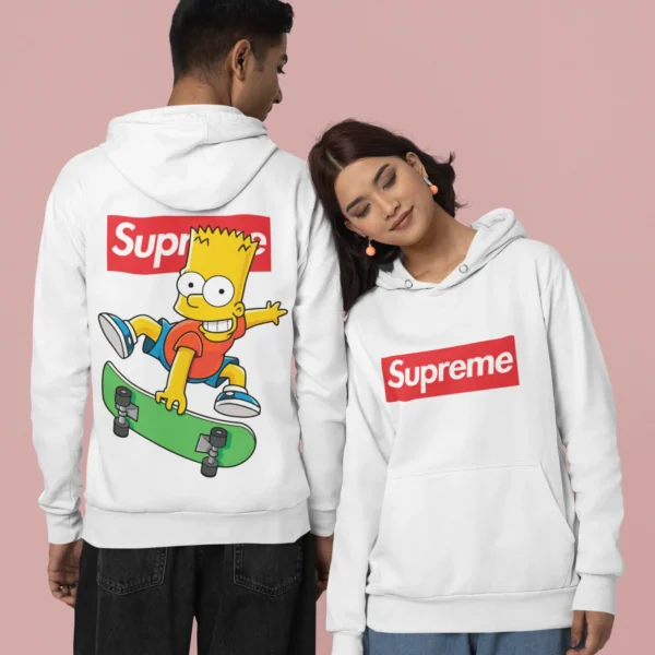 Streetwear Bart Simpson 7 Supreme Hoodie