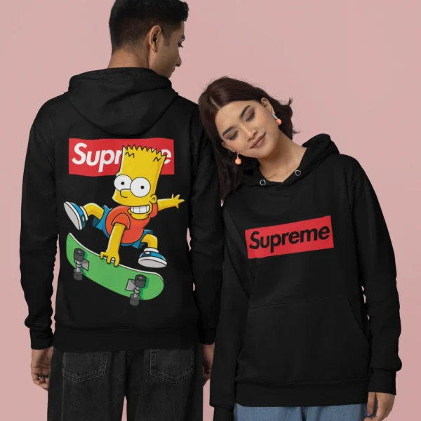 Streetwear Bart Simpson 7 Supreme Hoodie
