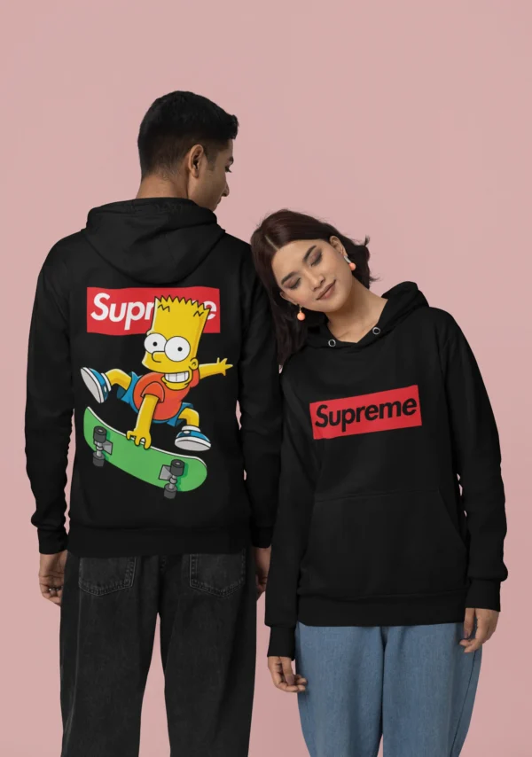 Streetwear Bart Simpson 7 Supreme Hoodie