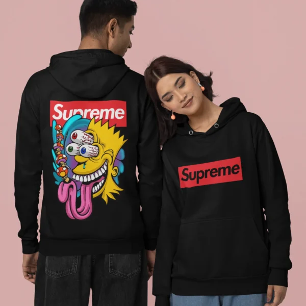 Streetwear Bart Simpson 8 Supreme Hoodie