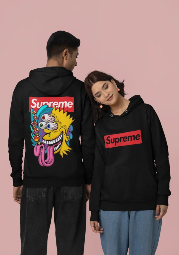 Streetwear Bart Simpson 8 Supreme Hoodie