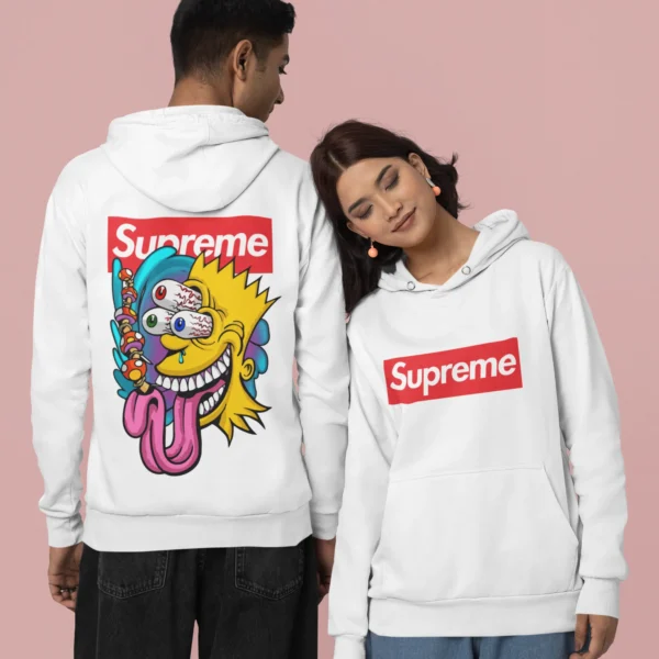 Streetwear Bart Simpson 8 Supreme Hoodie