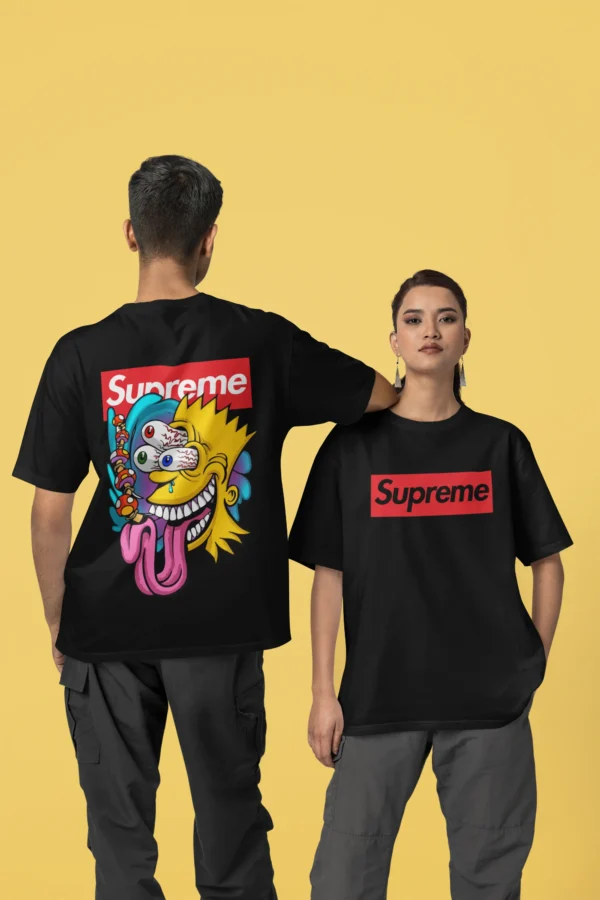 Streetwear Bart Simpson 8 Supreme T-shirt