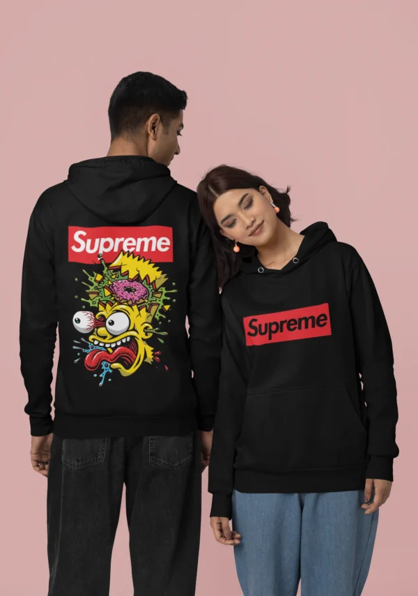 Streetwear Bart Simpson 9 Supreme Hoodie
