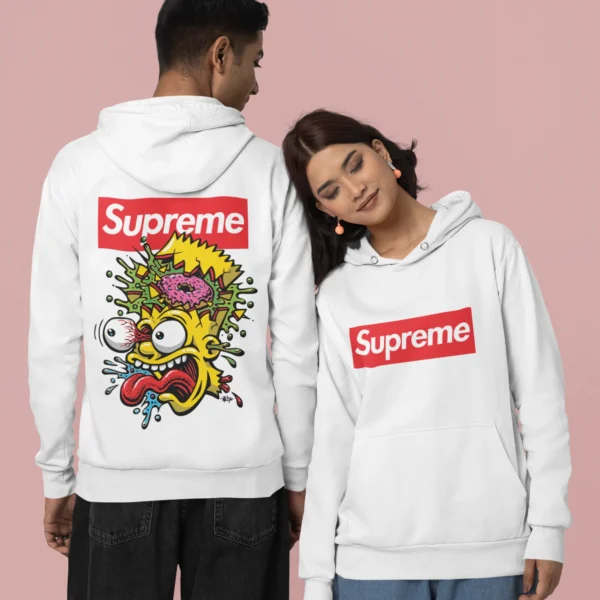 Streetwear Bart Simpson 9 Supreme Hoodie
