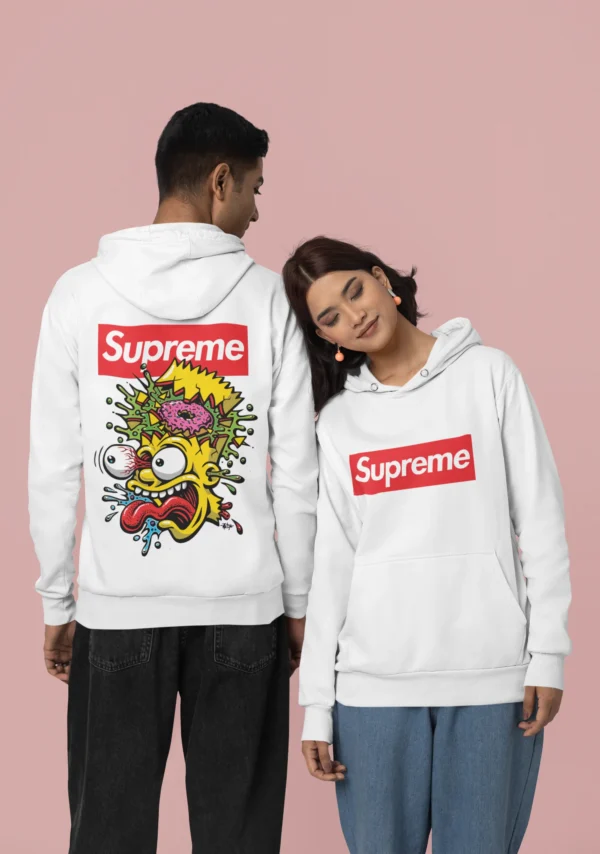Streetwear Bart Simpson 9 Supreme Hoodie