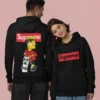Streetwear Bart Simpson Supreme Hoodie