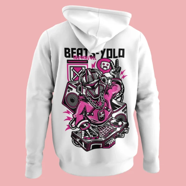 Streetwear Beats Yolo Urban Hoodie