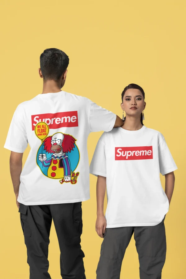 Streetwear Clown Simpson Supreme T-shirt