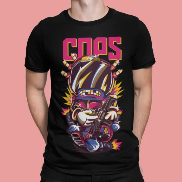 Streetwear Cops Urban T-shirt