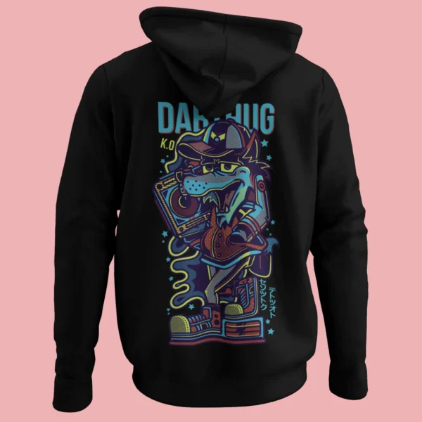 Streetwear Dabthug Wolf Urban Hoodie