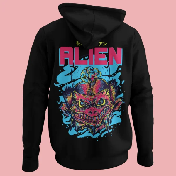 Streetwear Furious Alien Urban Hoodie