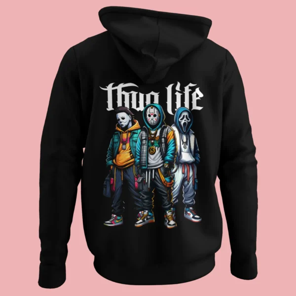 Streetwear Gangster Killer 3 Urban Hoodie