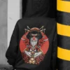 Streetwear Geisha 3 Urban Hoodie