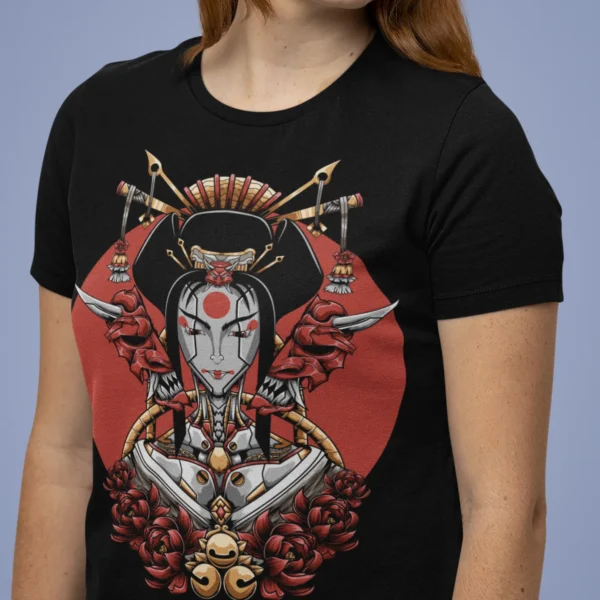 Streetwear Geisha 3 Urban T-shirt
