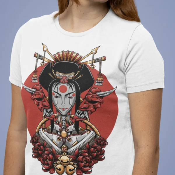 Streetwear Geisha 3 Urban T-shirt