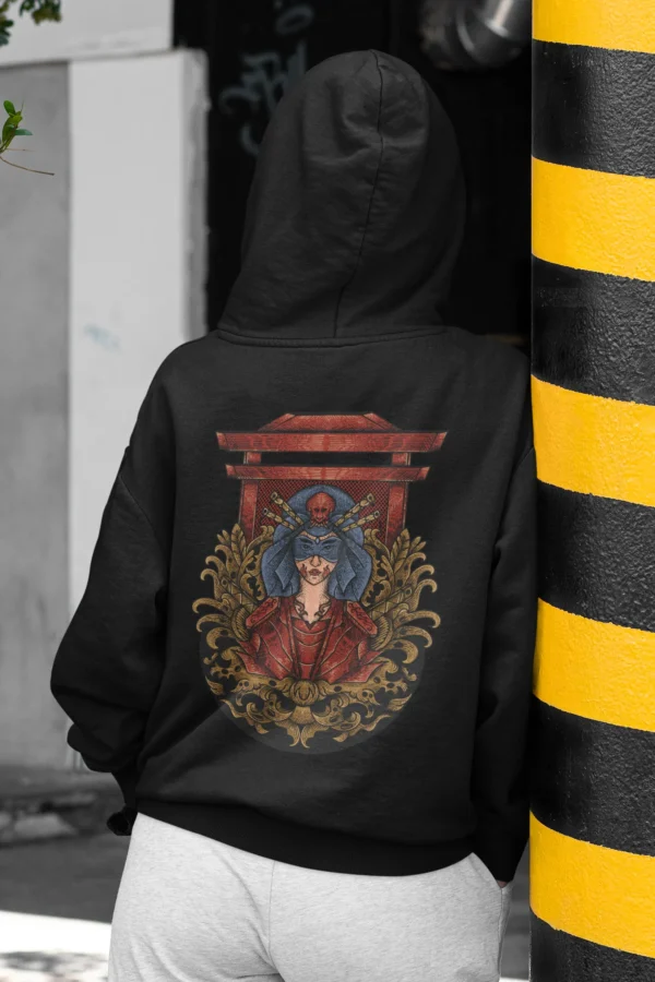 Streetwear Geisha Urban Hoodie