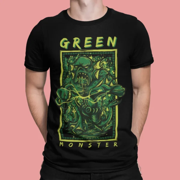 Streetwear Green Monster Urban T-shirt