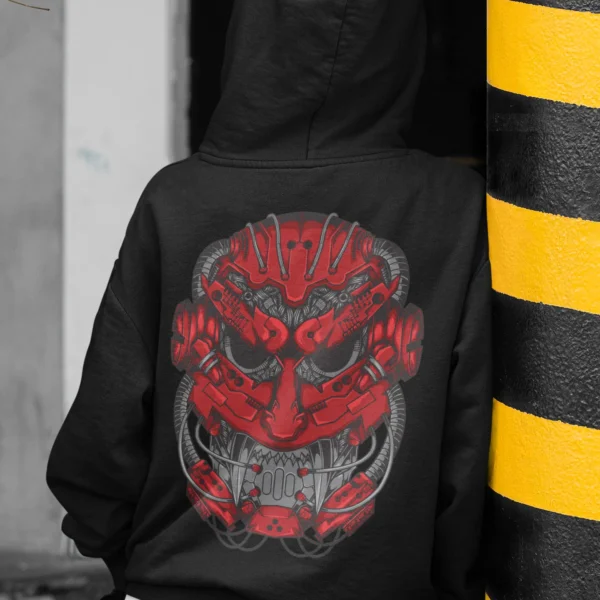 Streetwear Head Oni Urban Hoodie