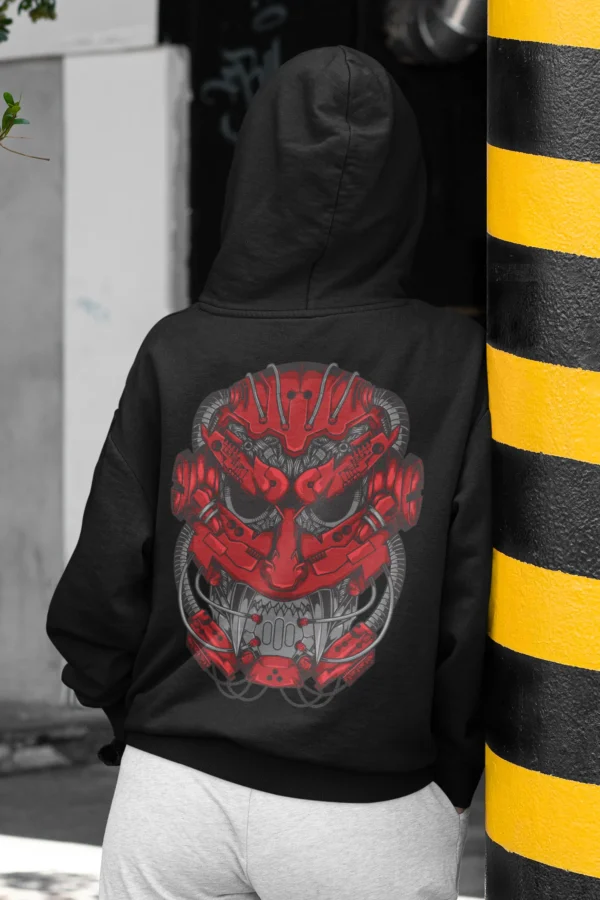 Streetwear Head Oni Urban Hoodie