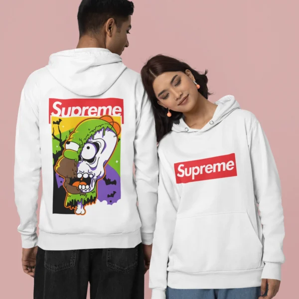 Streetwear Homer Simpson 2 Supreme Hoodie