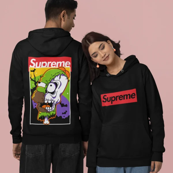 Streetwear Homer Simpson 2 Supreme Hoodie