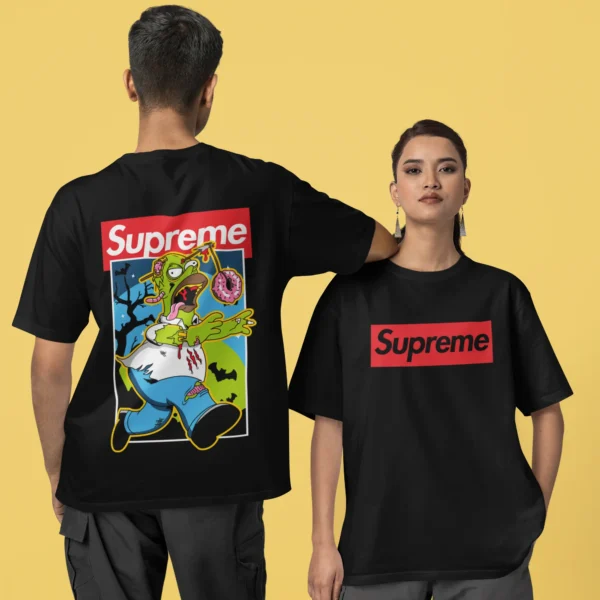 Streetwear Homer Simpson Supreme T-shirt