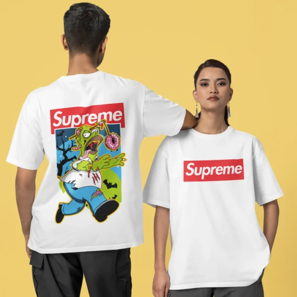 Streetwear Homer Simpson Supreme T-shirt