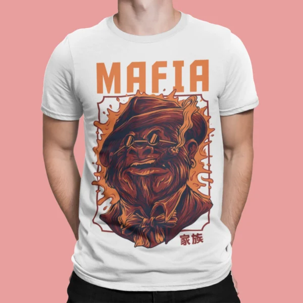 Streetwear Mafia Monkey Urban T-shirt