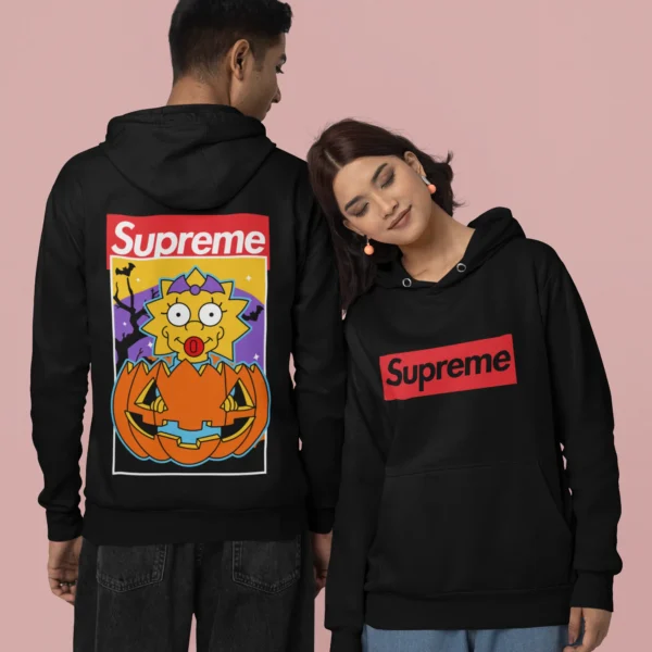 Streetwear Maggie Simpson Supreme Hoodie