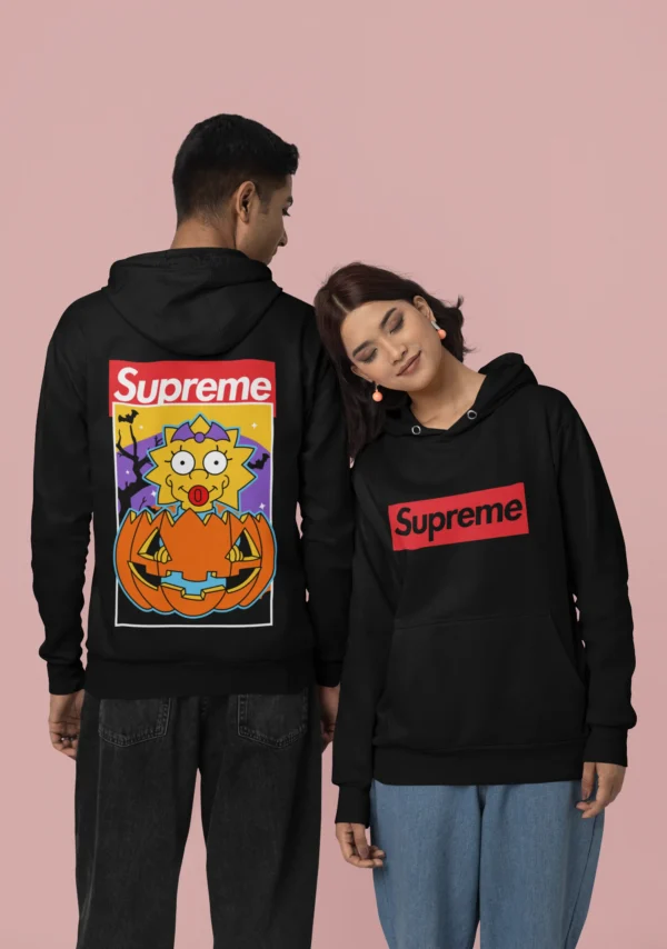 Streetwear Maggie Simpson Supreme Hoodie