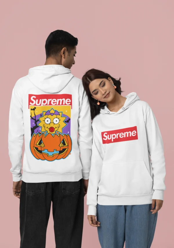 Streetwear Maggie Simpson Supreme Hoodie