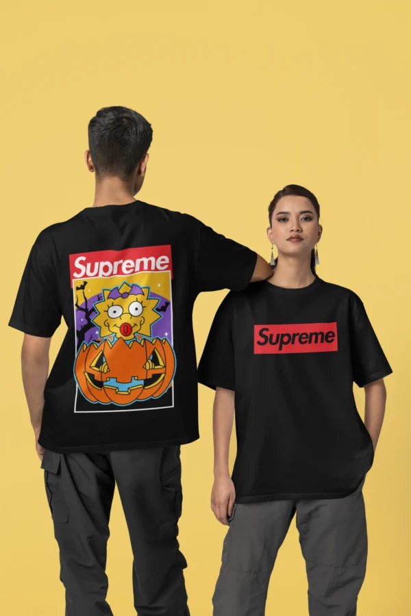 Streetwear Maggie Simpson Supreme T-shirt