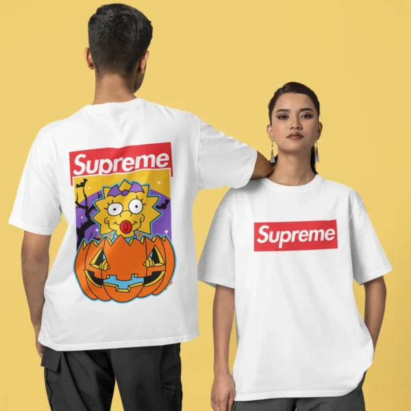 Streetwear Maggie Simpson Supreme T-shirt