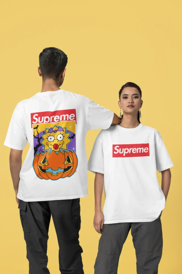 Streetwear Maggie Simpson Supreme T-shirt