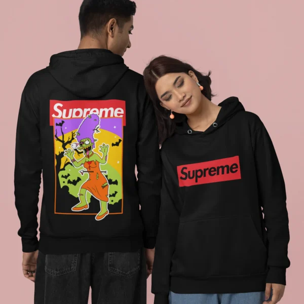Streetwear Marge Simpson Supreme Hoodie