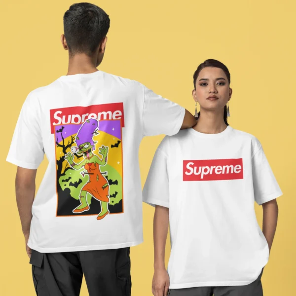 Streetwear Marge Simpson Supreme T-shirt