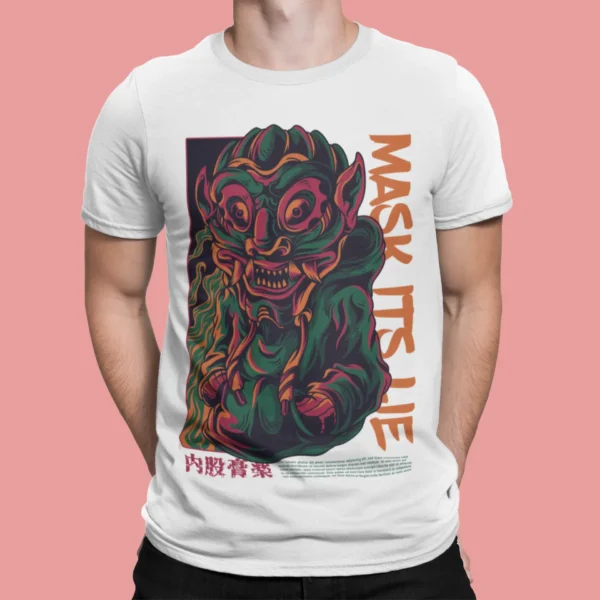 Streetwear Mask Its Lie Urban T-shirt